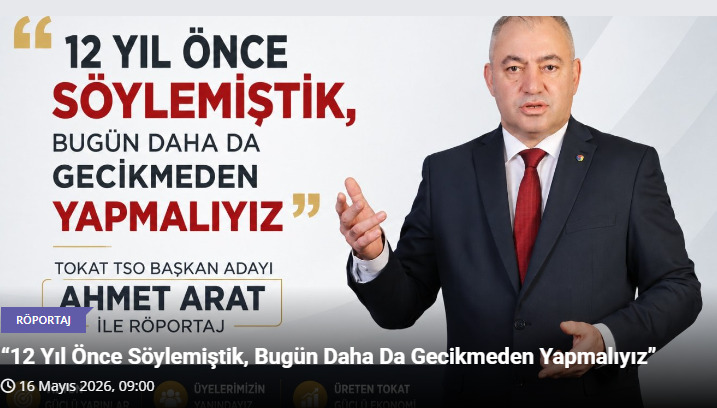“12 YIL ÖNCE SÖYLEMİŞTİK, BUGÜN DAHA DA GECİKMEDEN YAPMALIYIZ”