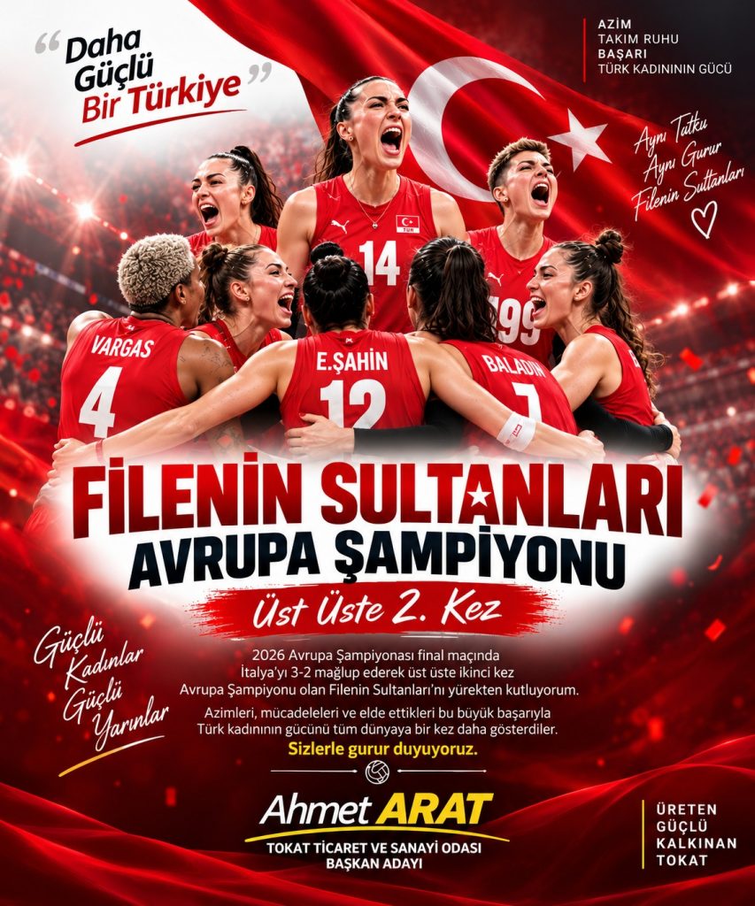 ŞAMPİYON TÜRKİYE!